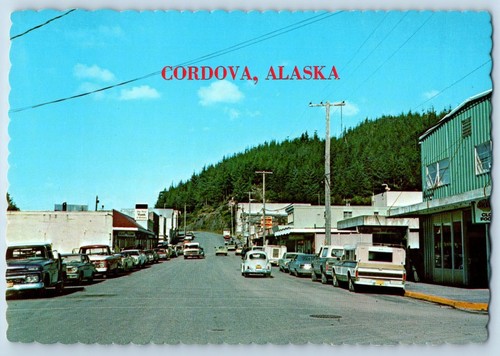 Cordova alaska postcard - cordova,