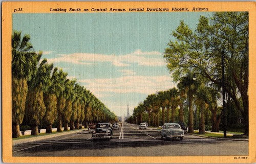 Looking south central ave - south,